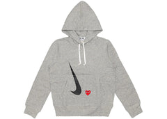 Cdg x Nike Ladies' Hoodie Grey