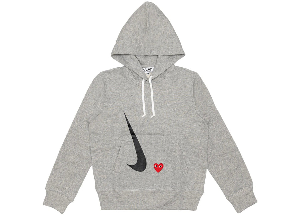 Cdg x Nike Ladies' Hoodie Grey