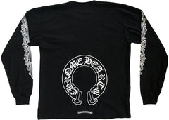 Chrome Hearts Horse Shoe L/S T-Shirt Black