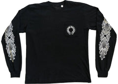Chrome Hearts Horse Shoe L/S T-Shirt Black