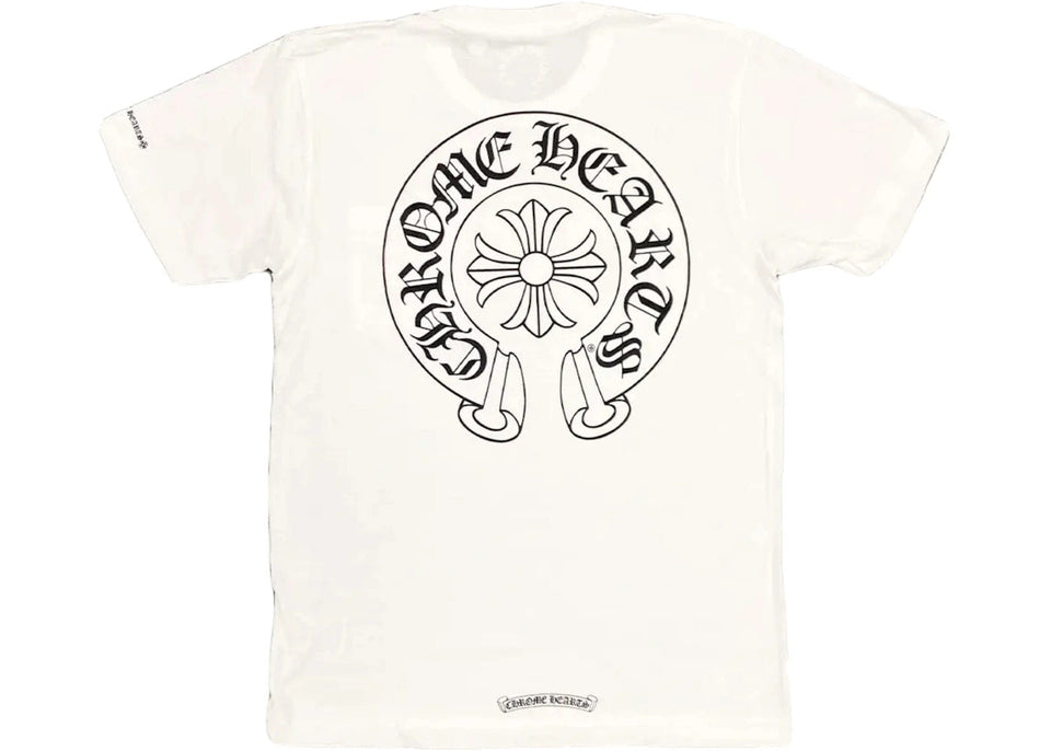 Chrome Hearts Horse Shoe Logo Pocket T-Shirt White