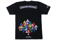 Chrome Hearts Multi Color Cross T-Shirt Black