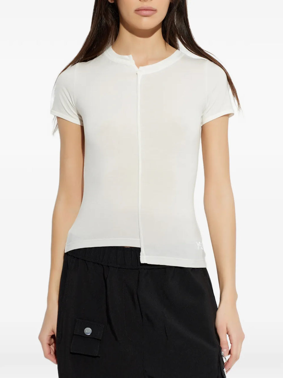 zip-detail T-Shirt