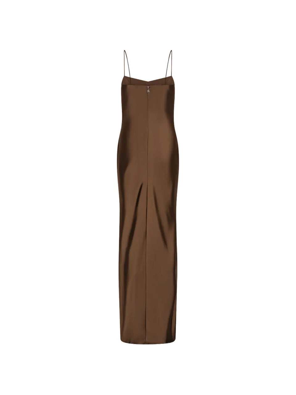 satin maxi dress