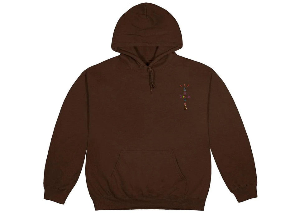 Travis Scott x Mcdonald'S Cj Smile Hoodie Brown