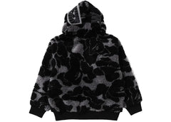 Bape Abc Camo Boa Shark Relaxed Fit Hoodie Black