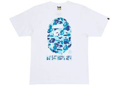 Bape Abc Camo By Bathing Ape T-Shirt White/Blue