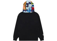 Bape x Bayc Shark Full Zip Hoodie Black
