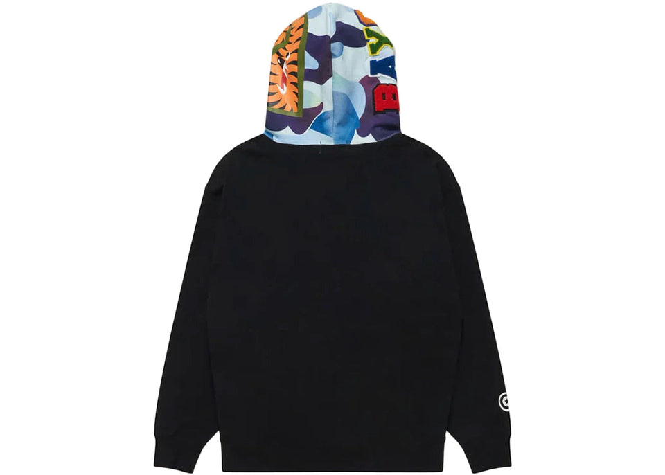 Bape x Bayc Shark Full Zip Hoodie Black