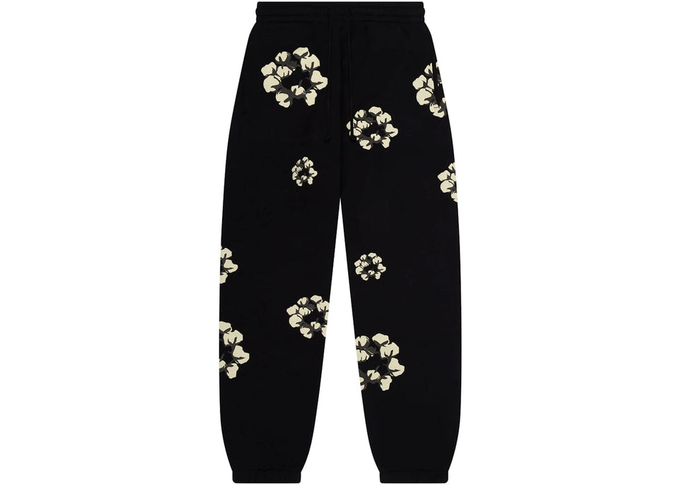 Denim Tears x Cpfm Cactus Tears Wreath Sweatpants Black