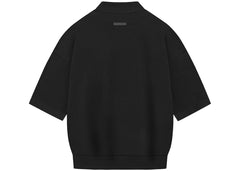 Fear Of God Athletics Heavy Jersey 3/4 Mock T-Shirt Black