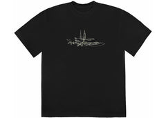 Jordan x Travis Scott Cactus Jack Scribble T-Shirt Black