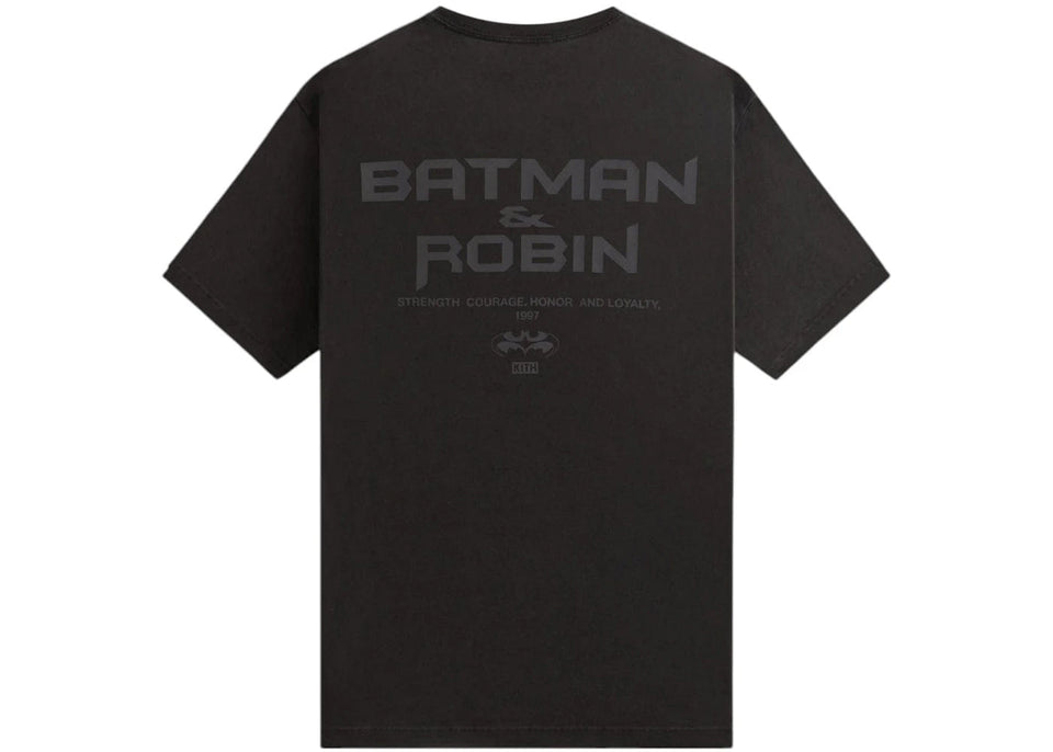 Kith x Batman And Robin Vintage T-Shirt Black
