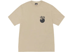 Stussy 8 Ball T-Shirt Pigment Dyed T-Shirt Khaki