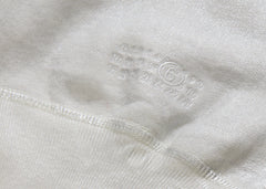 Supreme Mm6 Maison Margiela Foil Box Logo Hoodie White