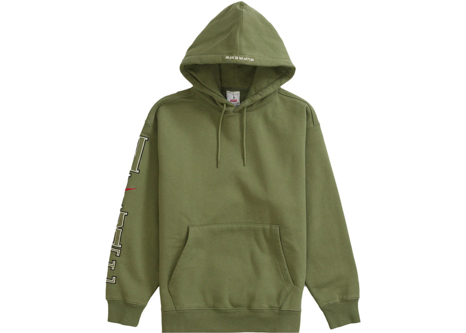 Supreme Nike Hoodie Olive