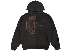 Travis Scott Cj x Audemars Piguet Split Logo Zip Up Hoodie Black