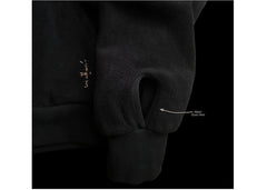 Travis Scott Cj x Audemars Piguet Split Logo Zip Up Hoodie Black