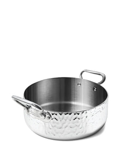 hammered inox pan