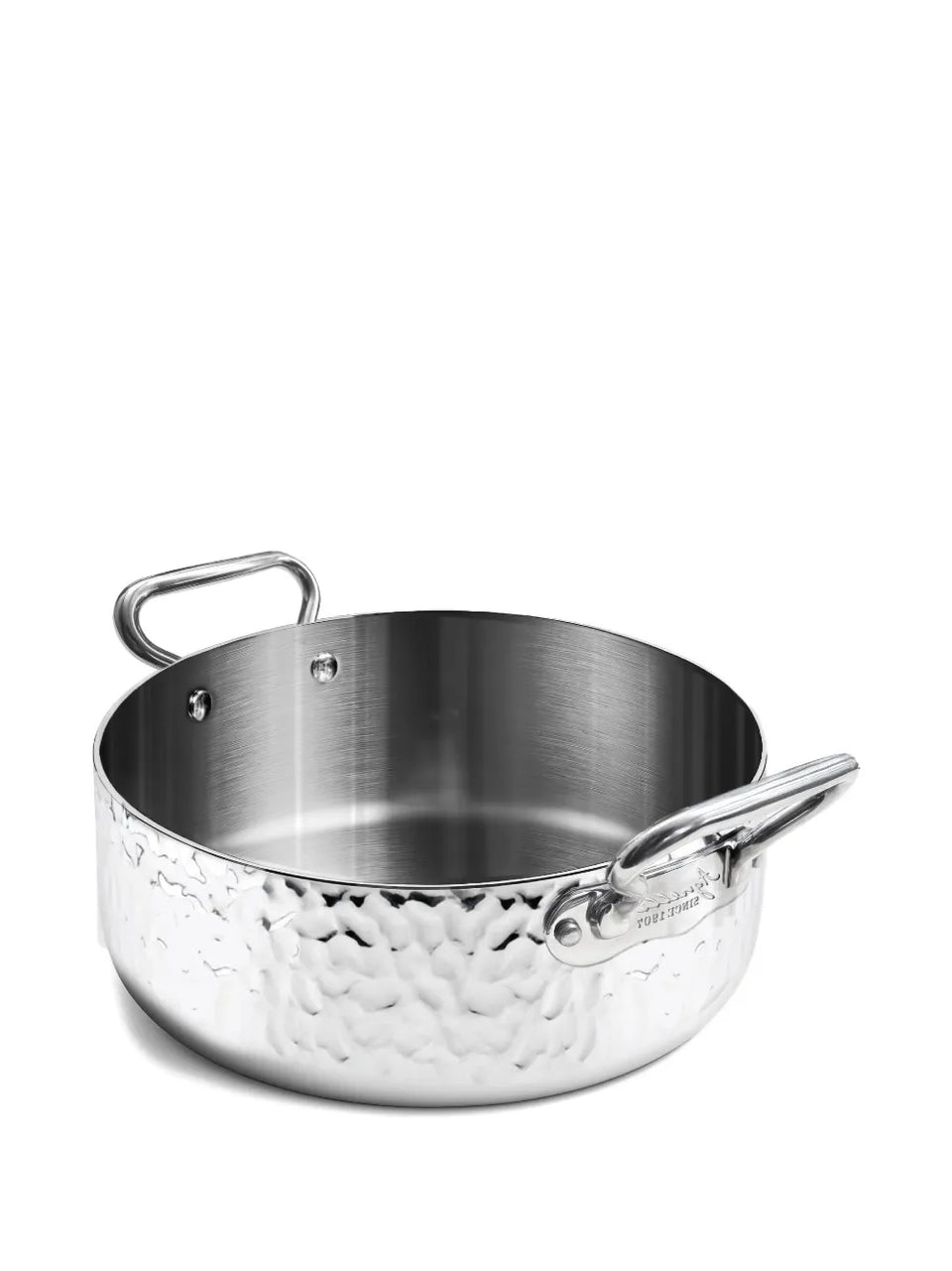 hammered inox pan