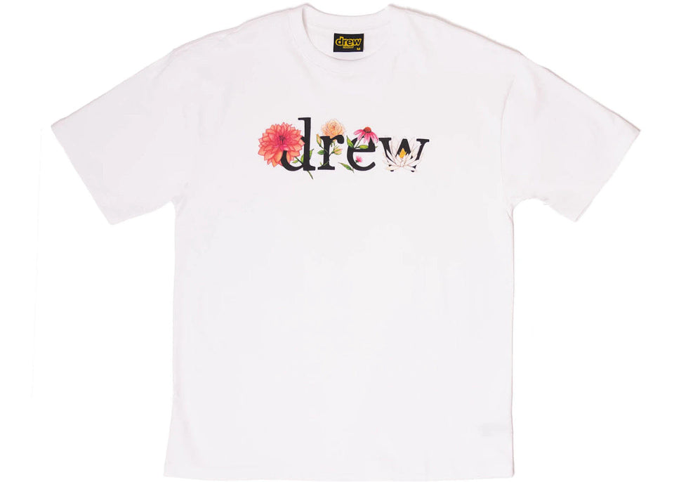 Drew House Floral Drew Ss T-Shirt White