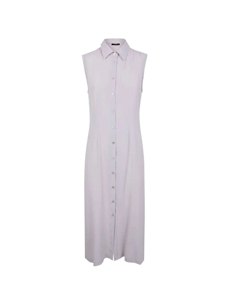 buttoned midi dress