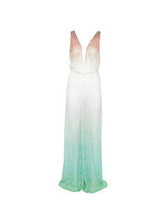 V-neck jumpsuit