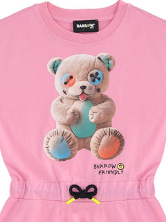 teddy graphic dress
