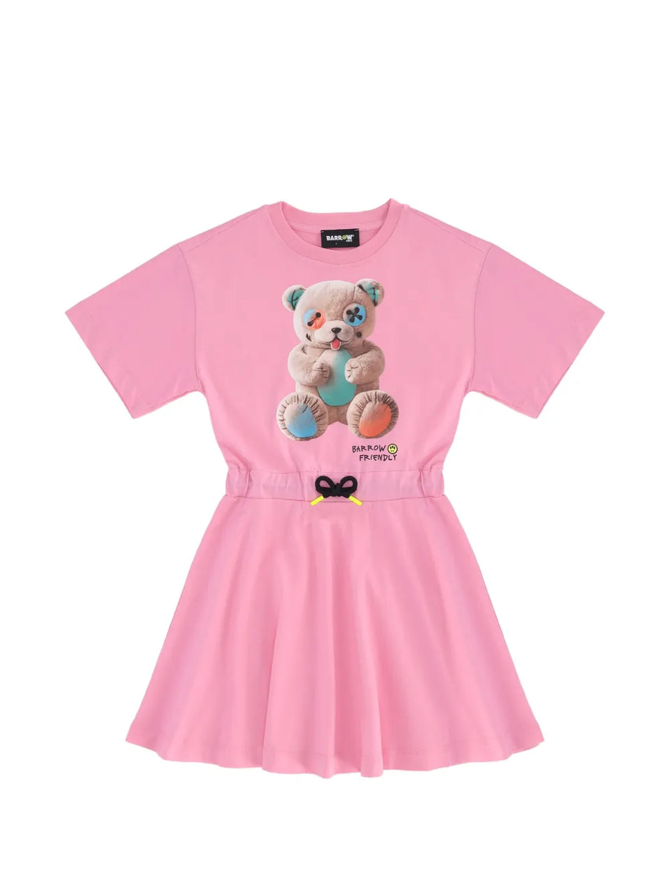 teddy graphic dress