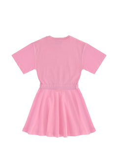 teddy graphic dress