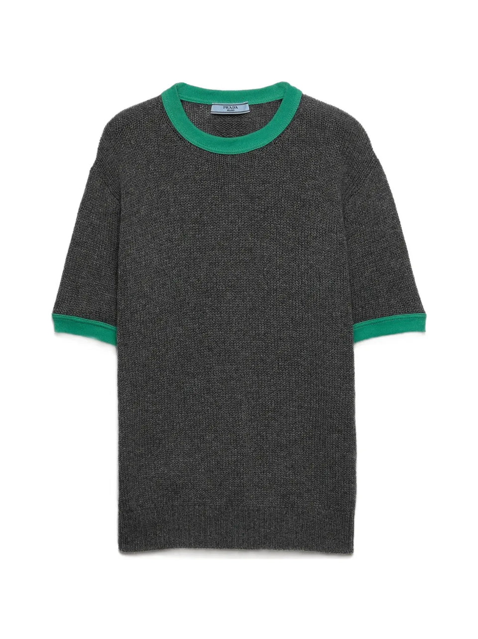 short-sleeve cashmere sweater