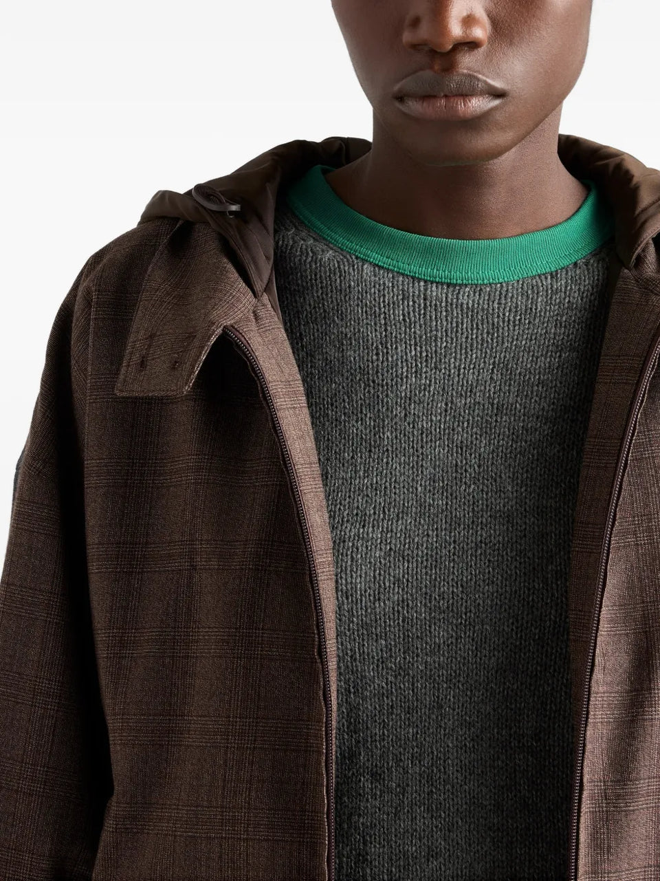 short-sleeve cashmere sweater