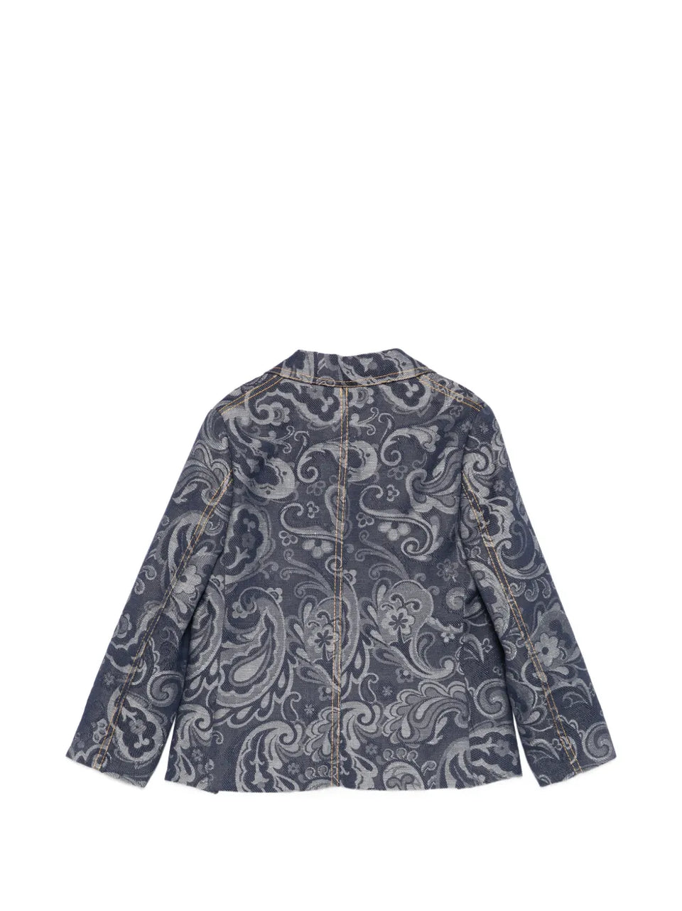 paisley-print blazer