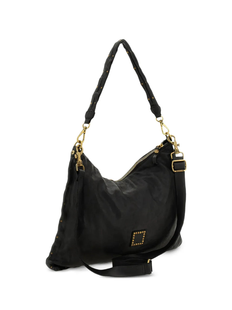 studded shoulder bag