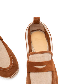 panelled espadrilles