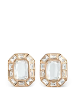 crystal-embellished earrings