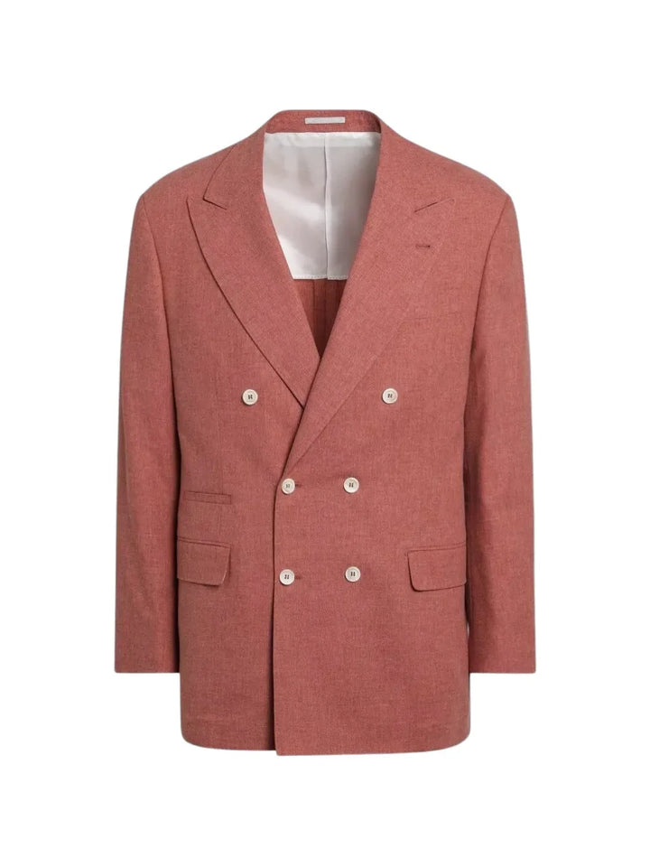 double-breasted suit-type jacket