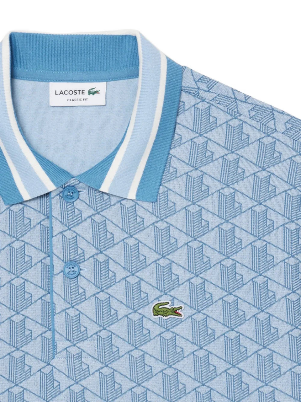 monogram polo shirt