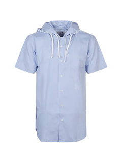 striped hooded shirt