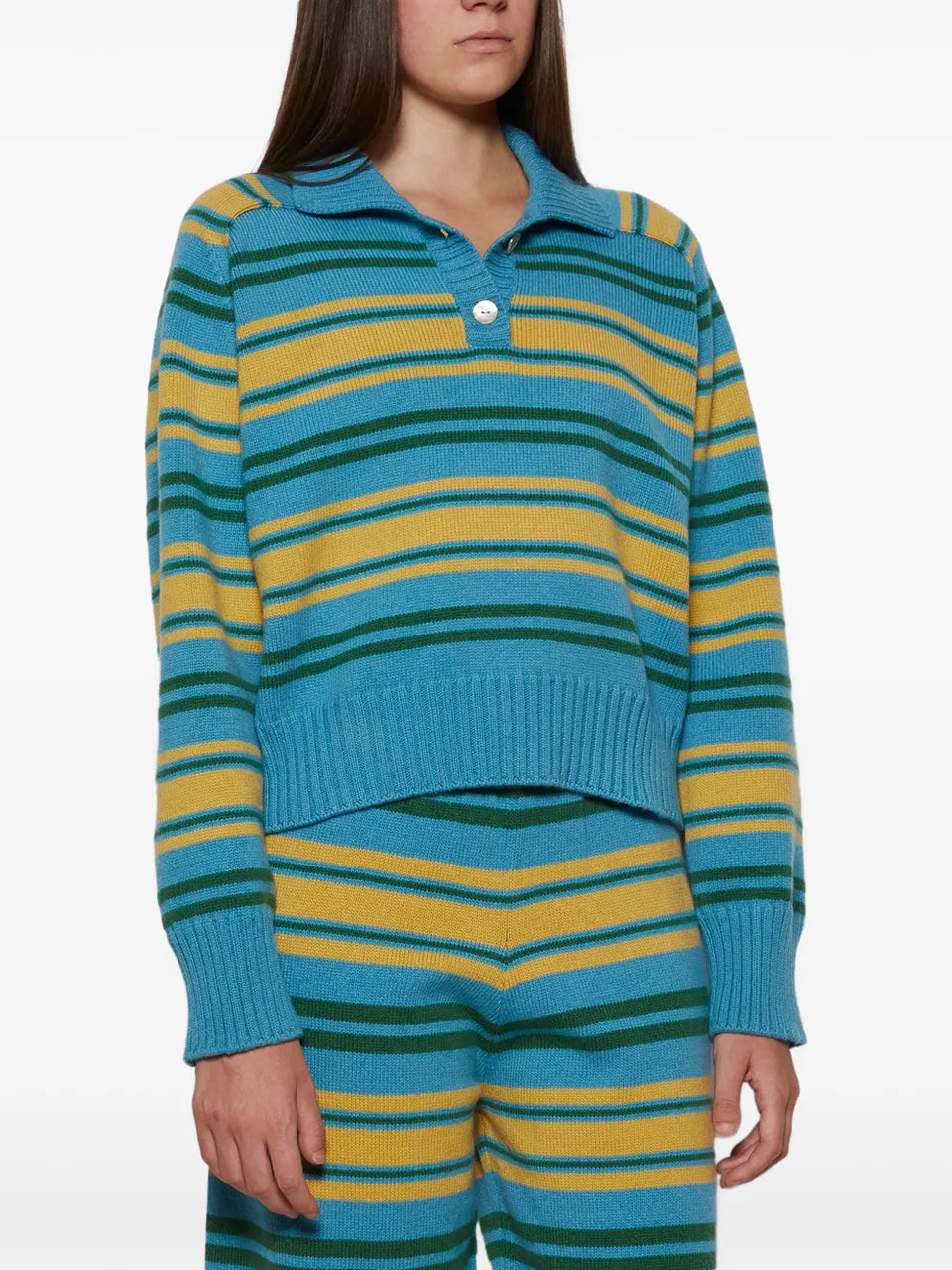 striped polo