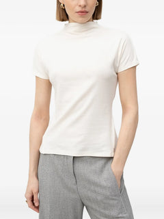 mock-neck T-Shirt