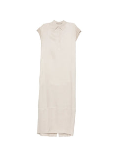 short-sleeve button dress