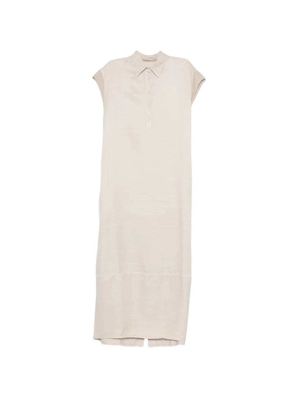 short-sleeve button dress