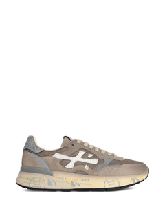 Mick suede logo sneakers