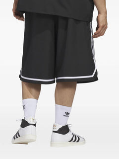 stripe-detail shorts