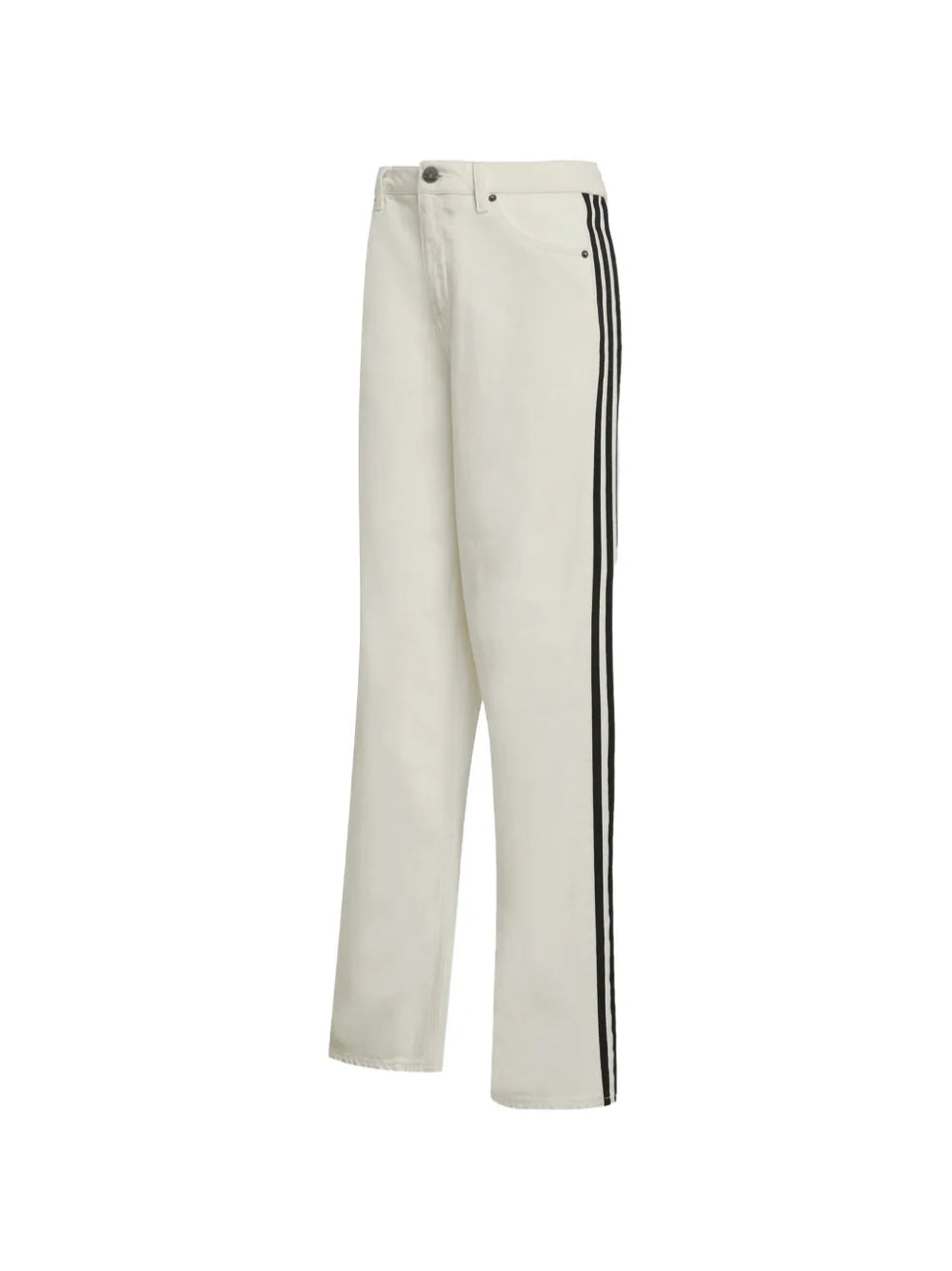 Firebird striped denim jeans