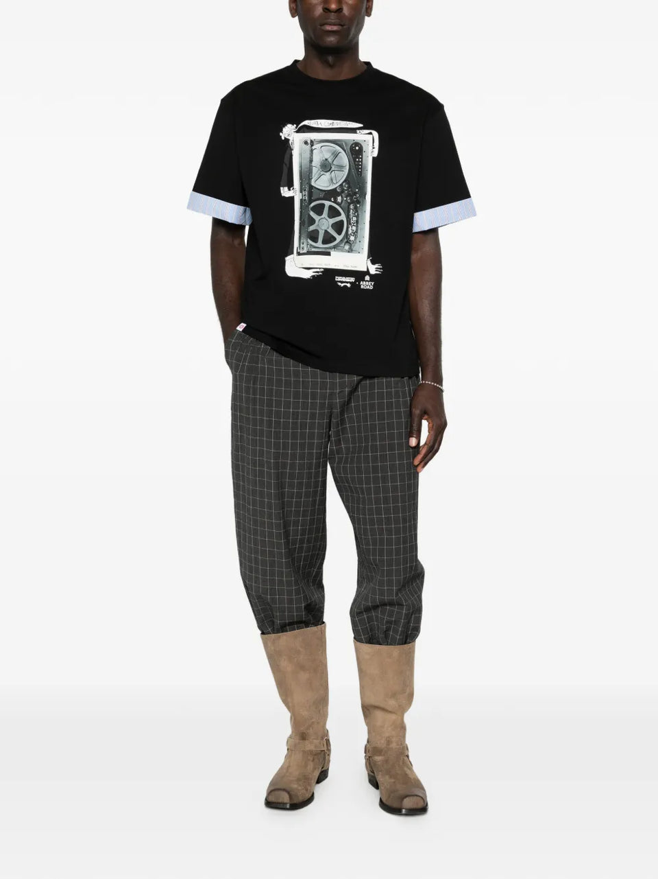 x Abbey Read printed T-Shirt