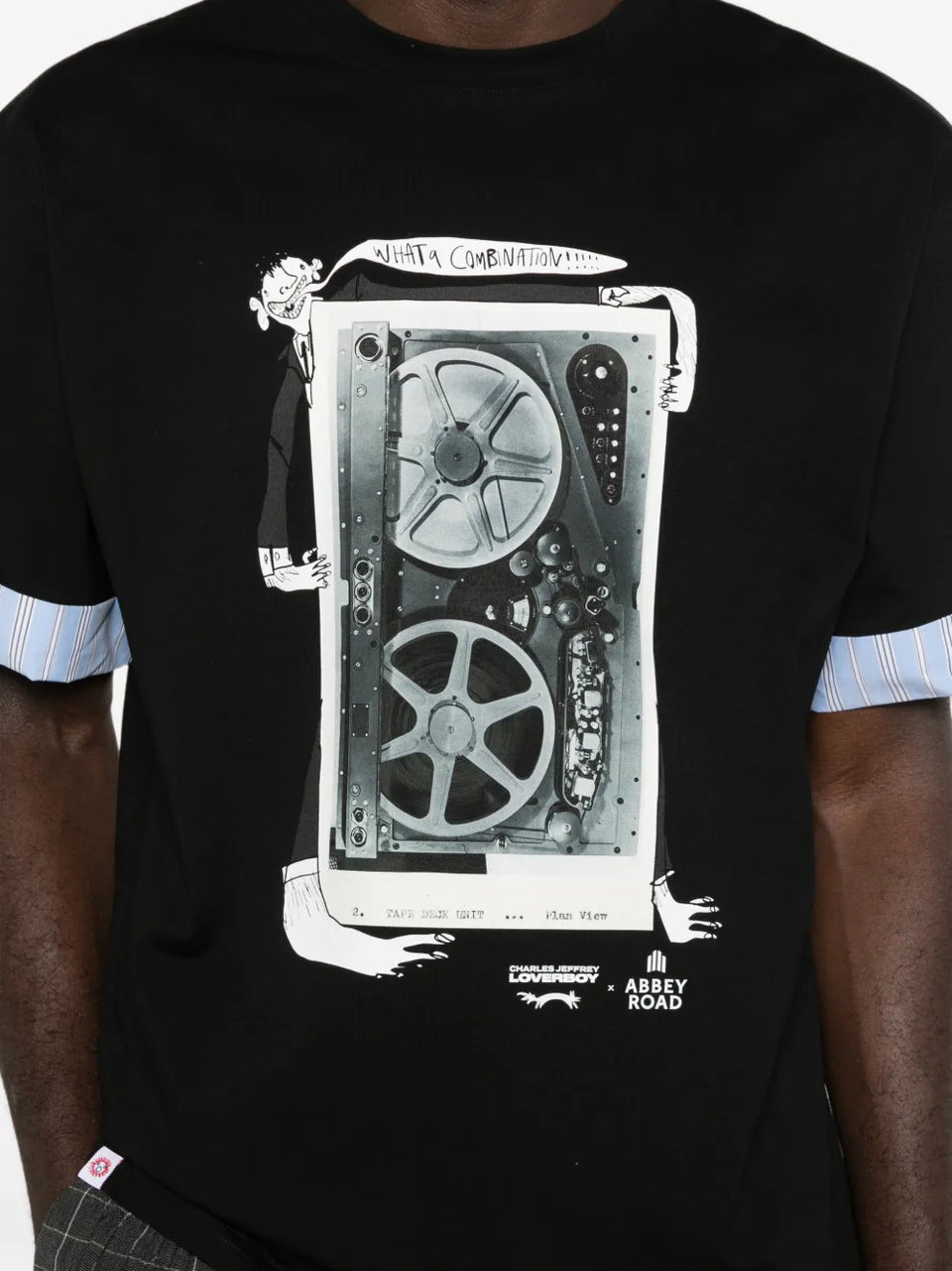 x Abbey Read printed T-Shirt