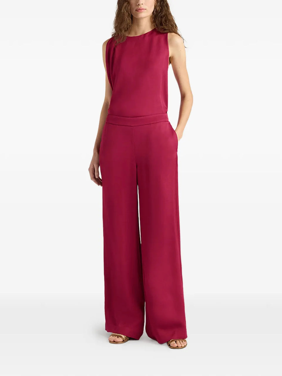 Marajo wide leg trousers