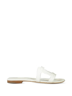 cut-out flat sandals